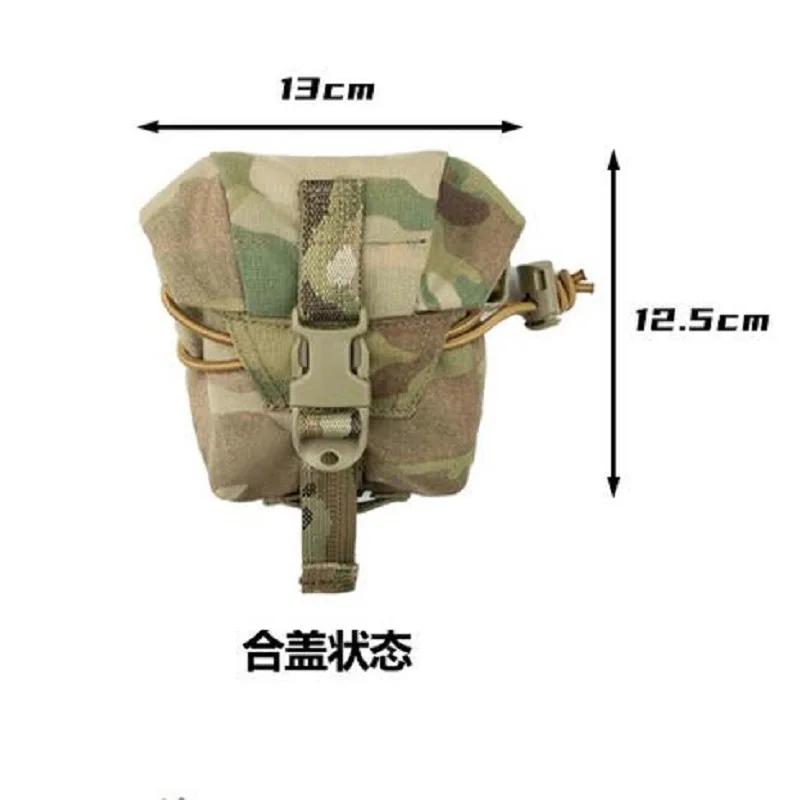 야외 전술 조끼 플립 M67 모델 가방, 금속 팔찌 보관 가방, MC 오리지널 원단